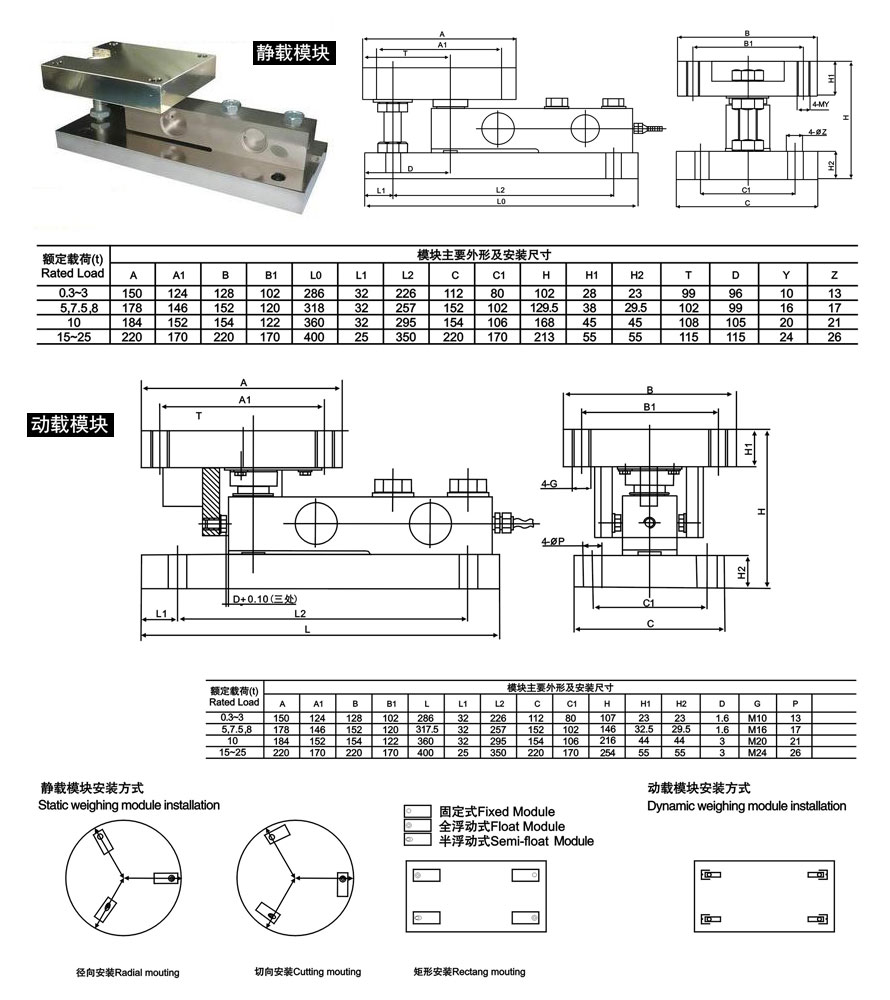 稱(chēng)重模塊 GB 1